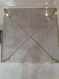 LR- Glass Square Table