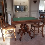 LR- Game Table with (2) Chairs