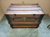 BR-1 Vintage Antique Trunk