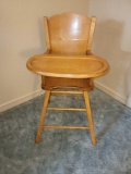 BR 2- Wood High Chair