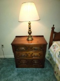 BR3- Dresser/Nightstand with Lamp