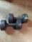 B- Set of 10 Pound Weights