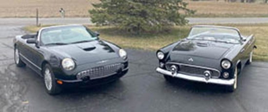 2002 & 1955 Ford Thunderbird Online Estate Auction