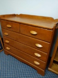 B- Wood Dresser