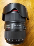 B- Canon EF 24-105mm