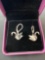 Vivir World Japanese Elegance Collection Silver Earrings