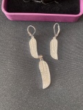 Vivir World Egyptian Collection Silver Earrings and Silver Pendant