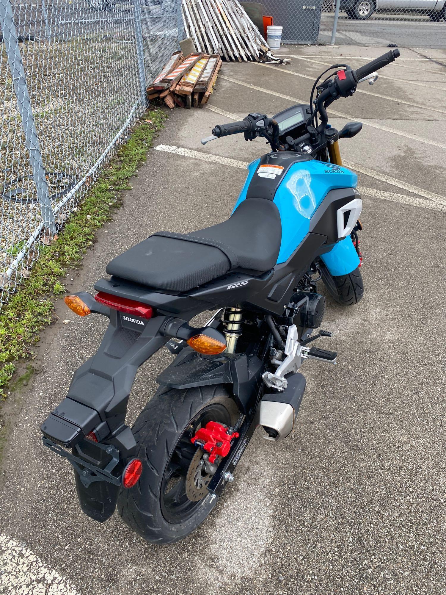 2020 blue 2024 honda grom