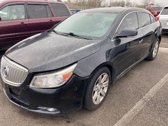 2010 Black Buick LaCrosse