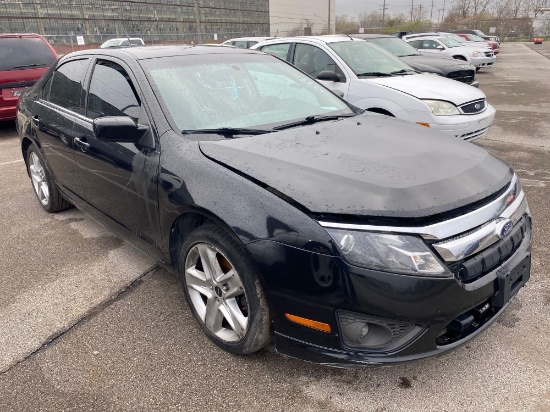 2010 Black Ford Fusion