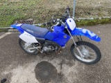 2005 Blue Yamaha TTR90 Motorcycle