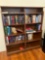 B1- Large Double Bookcase with Contents