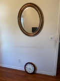 B1- Mirror with Bird Clock
