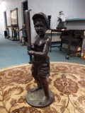 R1- Bronze Little Boy with Bat