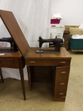 R4- National Sewing Machine in Cabinet