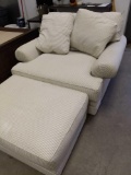 R4- Alexvale Oversized Chair with Ottoman