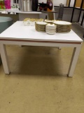 R4- White Square Formica Table