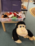 R1- Beenie Babies with Stuffed Gorilla