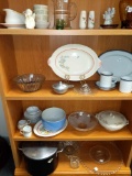 R3- Lot of (4) Shelves Kitchenware