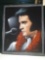 B- Velvet Elvis Presley Framed Artwork