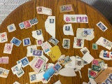 Assortment of Old Stamp Collection