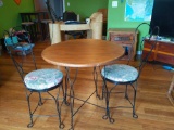 U- Bistro Table and (2) Chairs