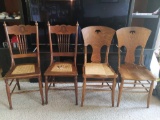 F- (4) Antique Chairs