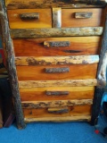 U- Rustic Wood Dresser