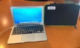 Apple MacBook Air with Charger and Travel Case