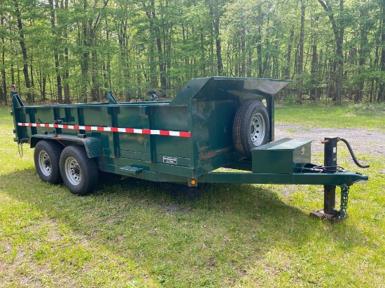 Out- 2011 Legend Cylinder Dump Trailer