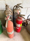 3BG- (4) Fire Extinguishers