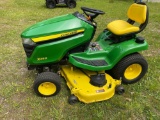 Out- John Deere X390 Riding Mower