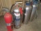 LR- Lot of (4) Fire Extinguishers