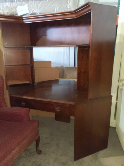 S- Corner Computer Desk