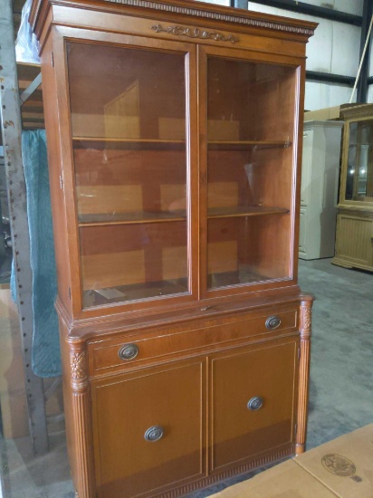 S- Wood China Cabinet