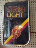 G- Lighted Strohs Beer Sign