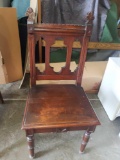 S- Solid Wood Chair