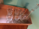UPB2- (6) Glasses with Decanter