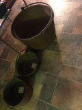 Base- (3) Large Pots