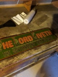 Base- The Lord Giveth Wood Sign