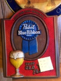 Base- Pabst Blue Ribbon Sign