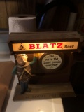Base- Blatz Beer Lighted Sign