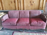S- Upholstered Wood Frame Couch