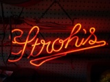 G- Strohs Neon Sign