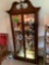 FR- Wood Curio Cabinet