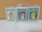 LR- (3) Kellogg's Corn Flakes Hologram Baseball Cards