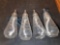 FR- (3) Antique Christmas Oil Lamps