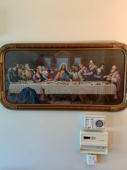 FR- Last Supper Framed Print