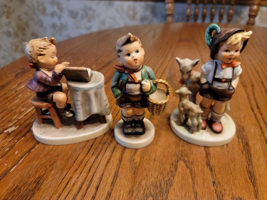 FR- Hummels "Little Bookkeeper", "Village Boy", "Little Goat Herder"