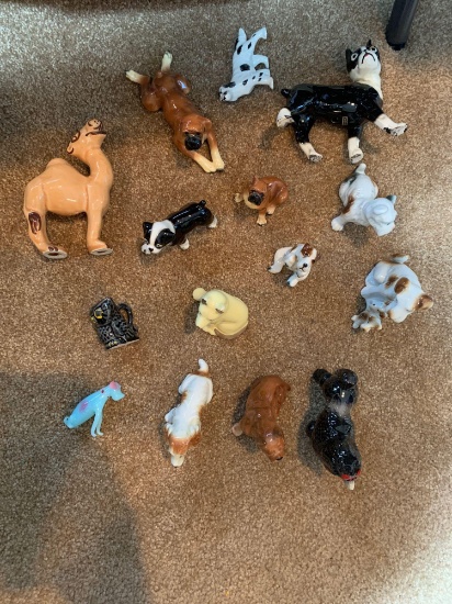 LR- Lot of Glass, Ceramic, And Porcelain Animals